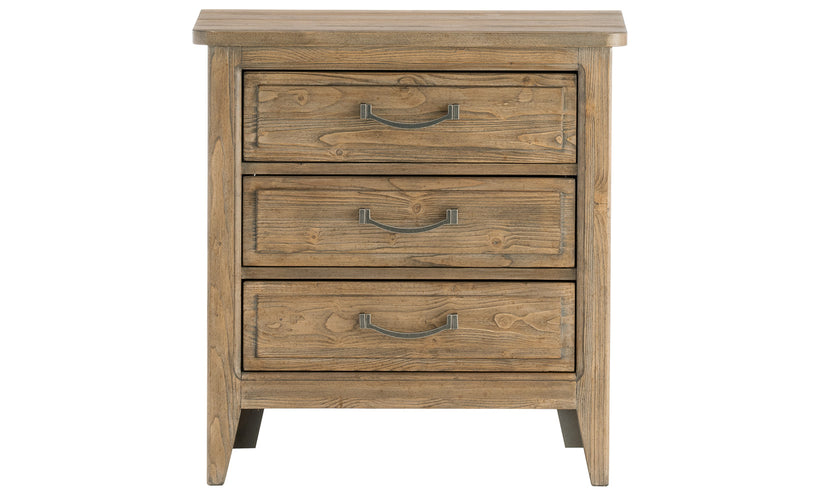 Urban Cottage Eastlake 3-Drawer Nightstand